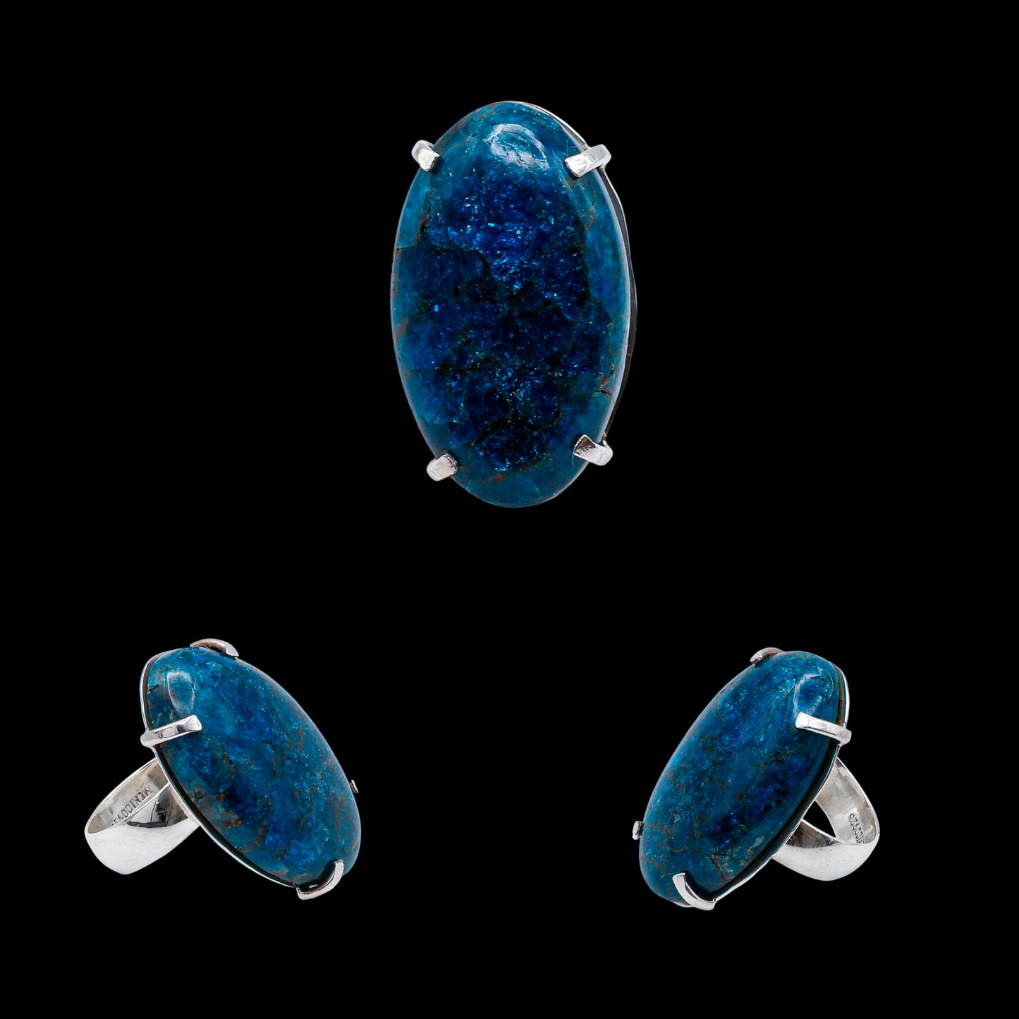 Anillo de Apatito Azul