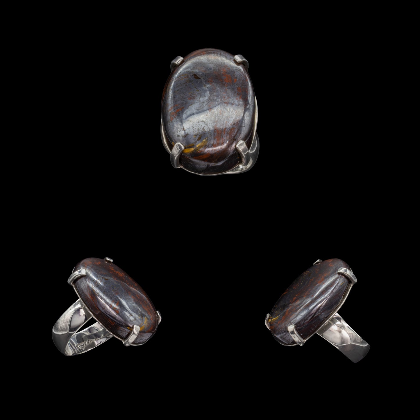 Anillo de Tiger Iron