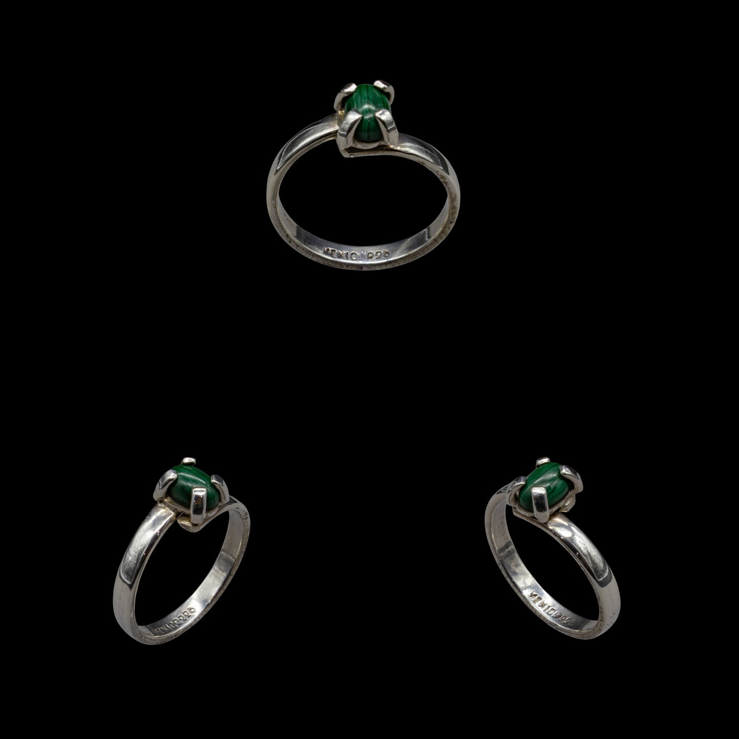 Anillo de Malaquita