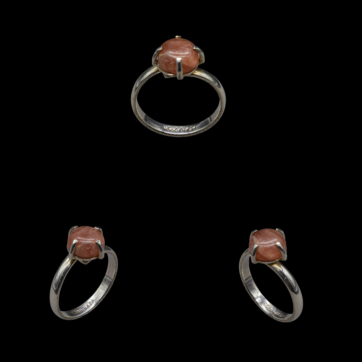 Anillo de Rodocrosita