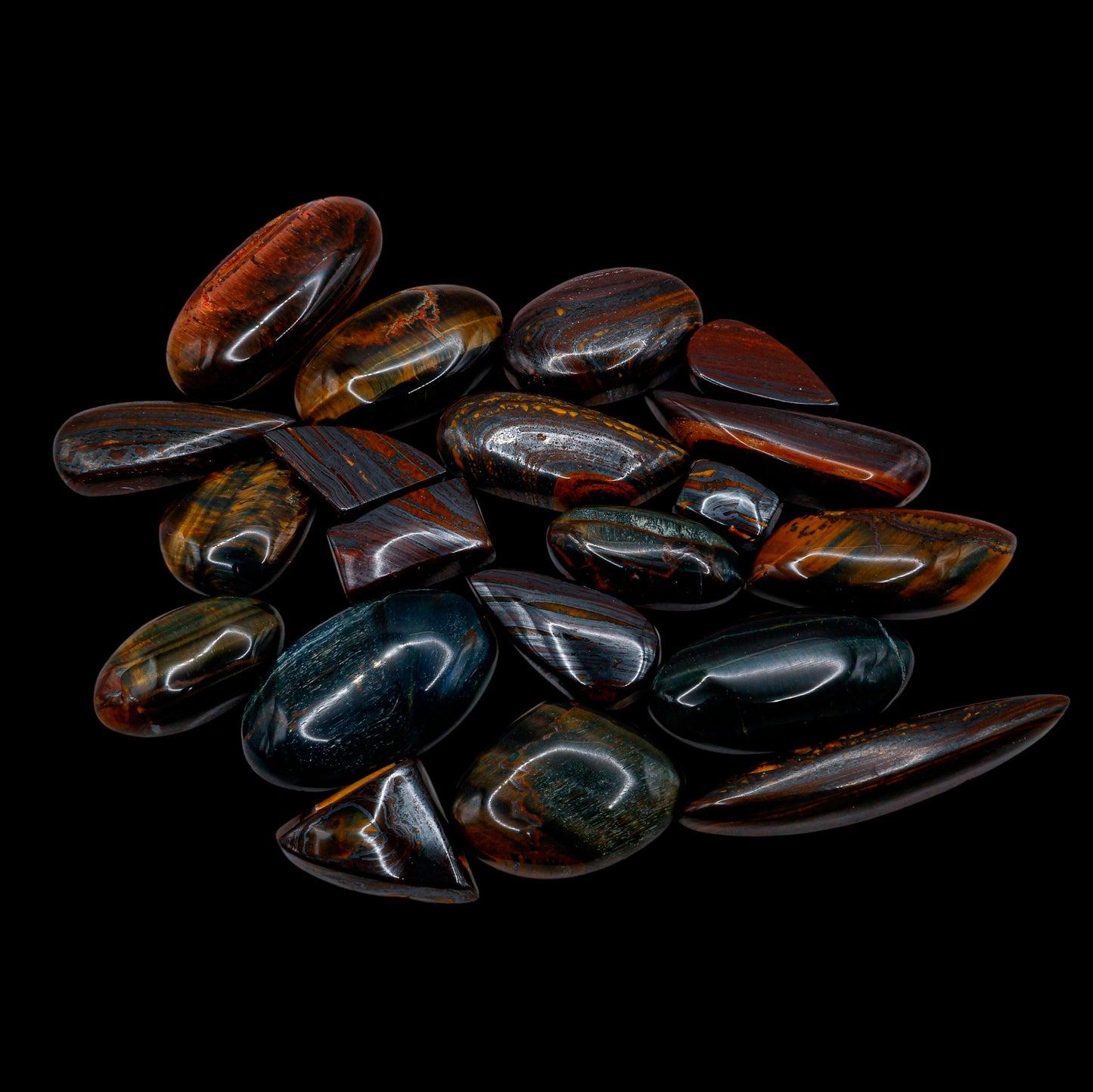 Cabujón de Tiger Iron