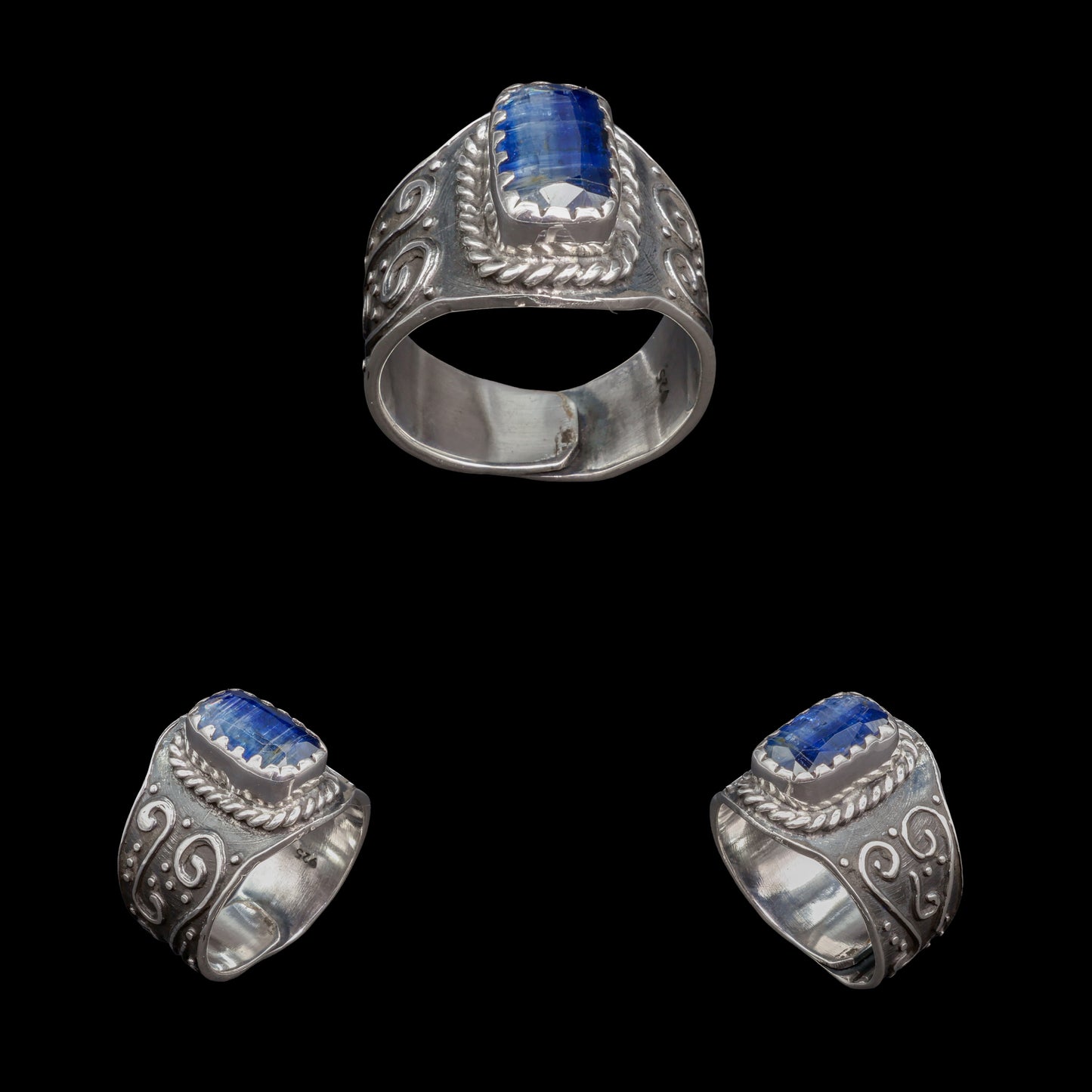 Anillo de Cianita