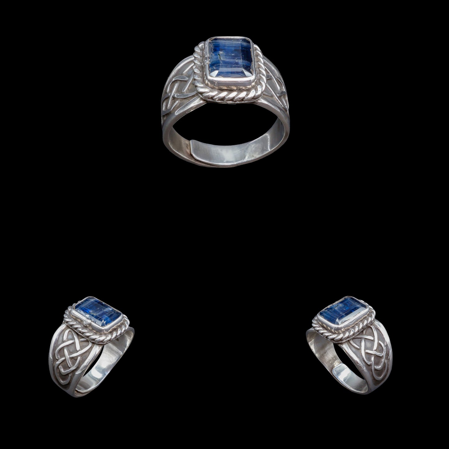 Anillo de Cianita
