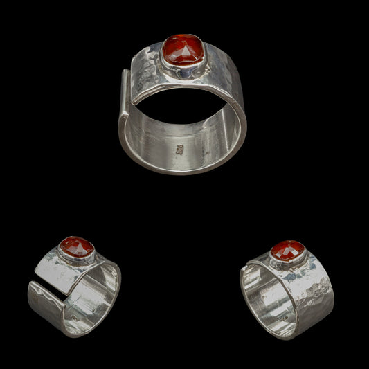 Anillo de Granate Almandino