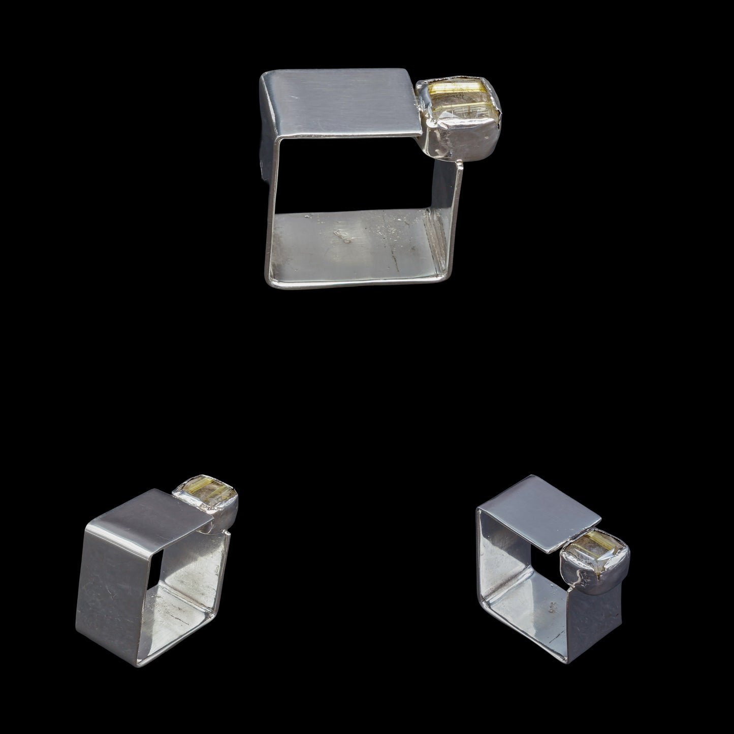 Anillo de Cuarzo Rutilado