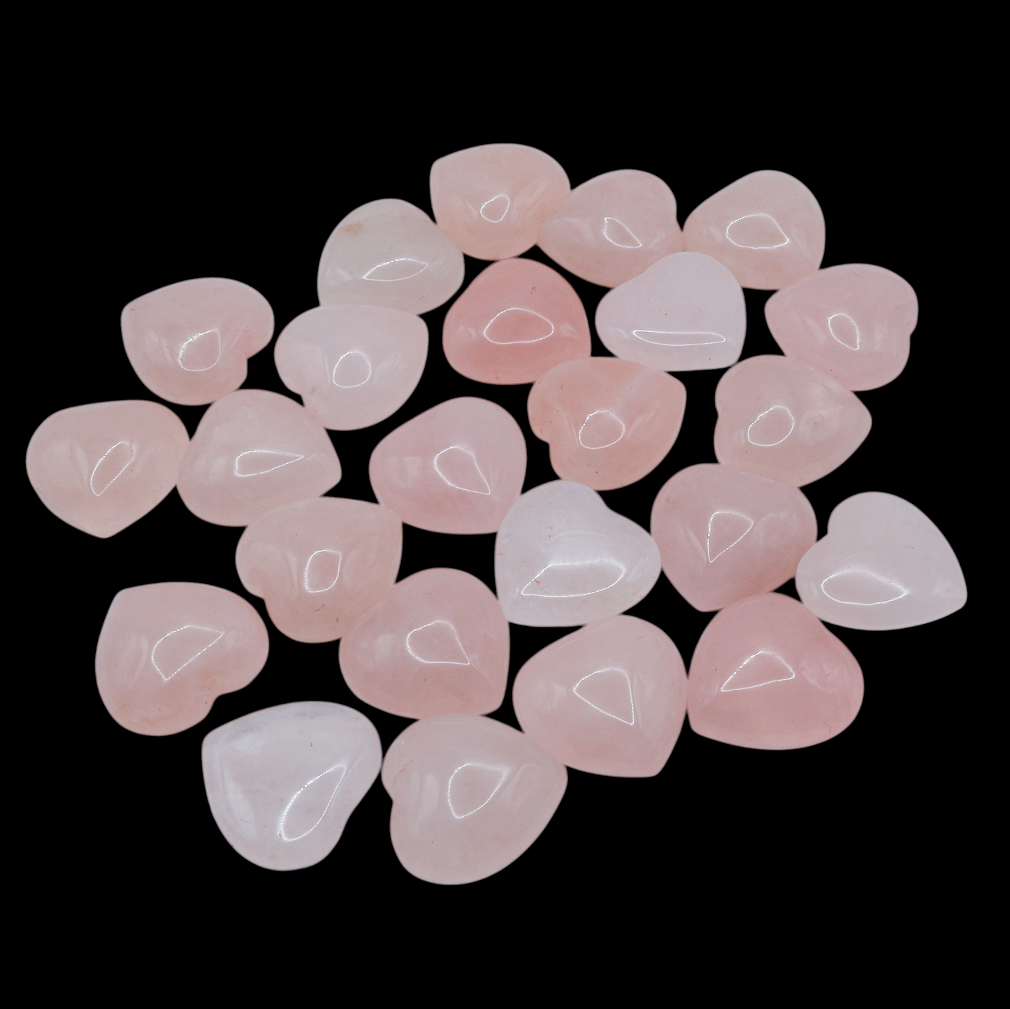 Cabujón de Cuarzo Rosa