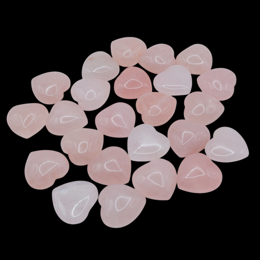 Cabujón de Cuarzo Rosa