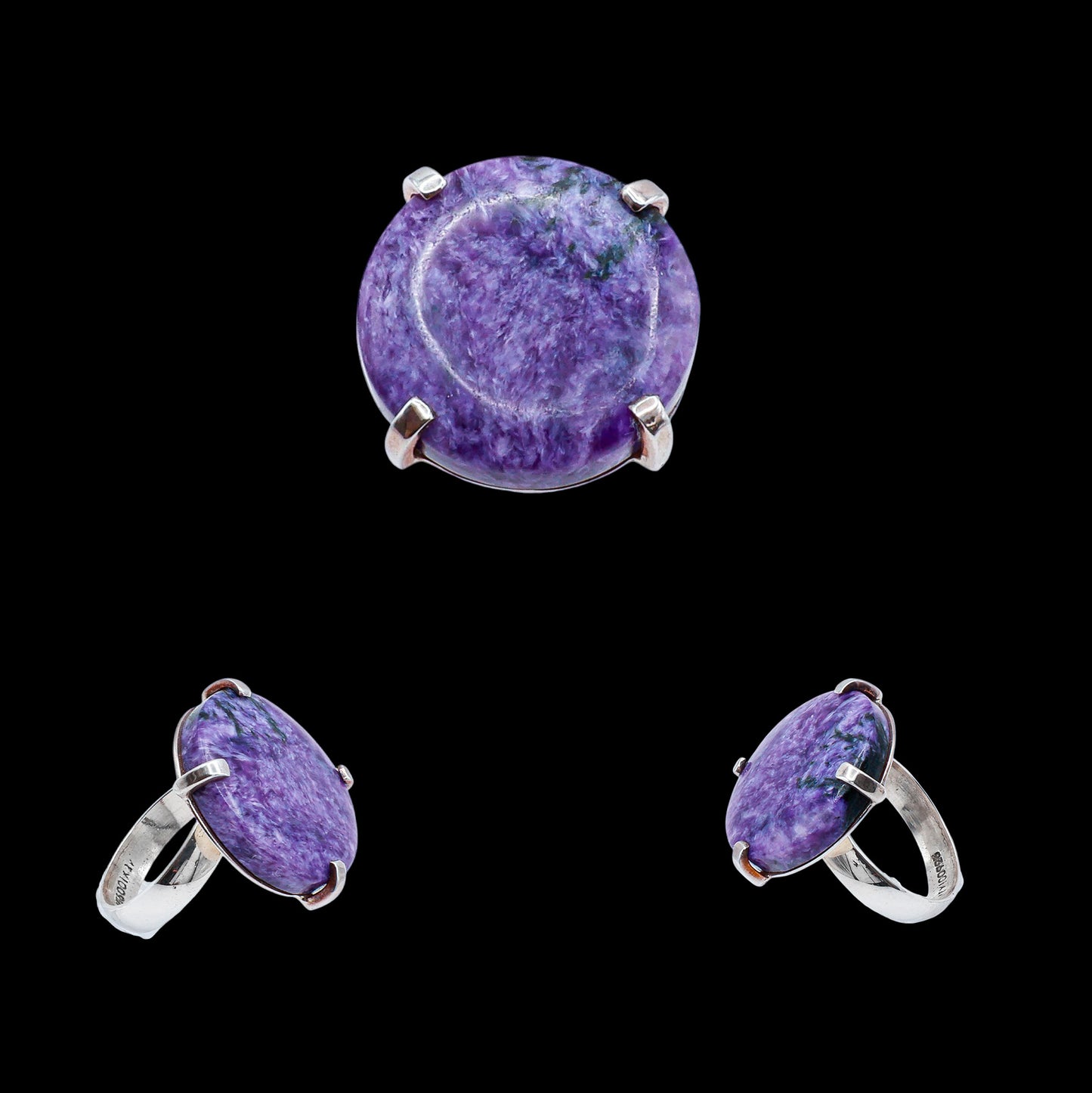 Anillo de Charoita
