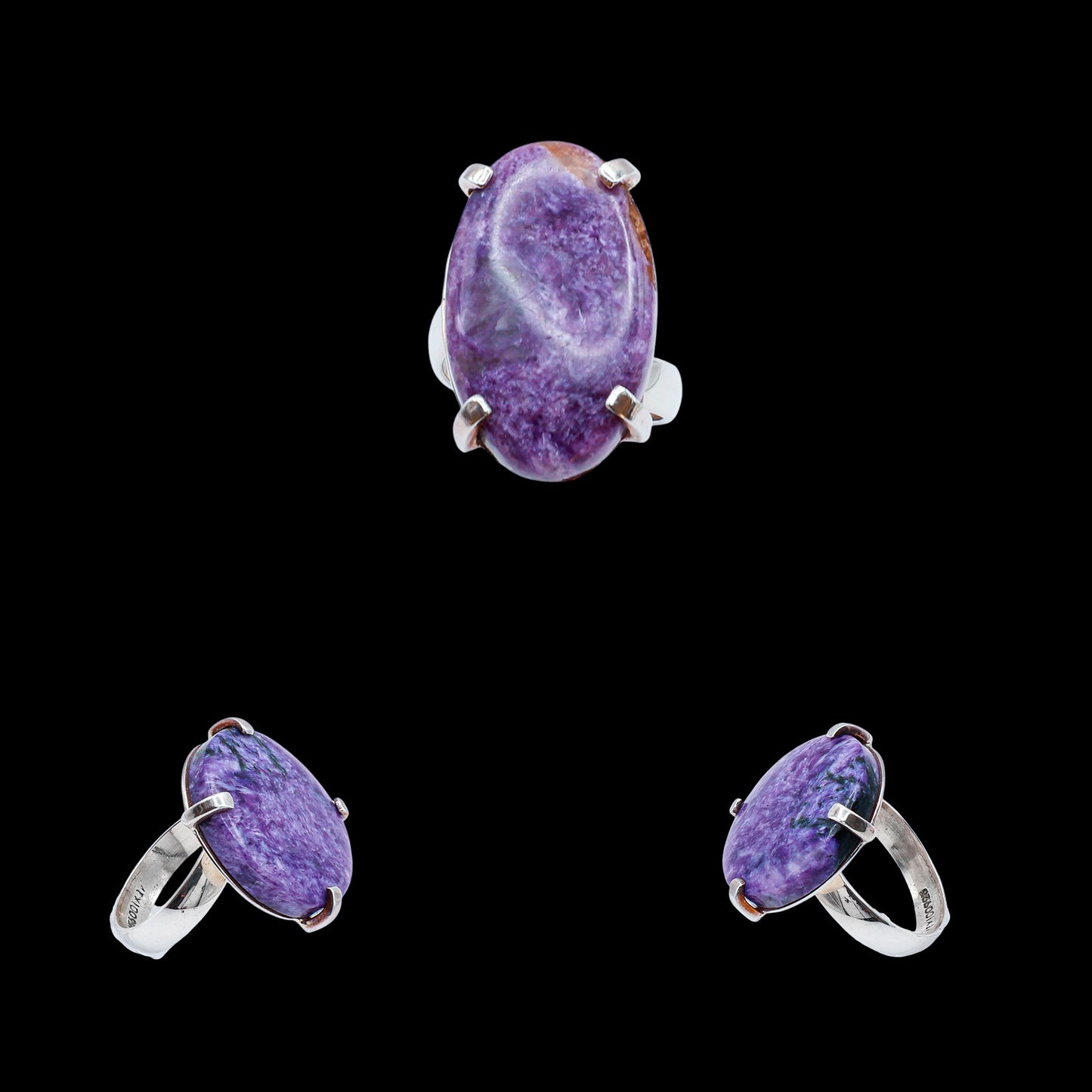 Anillo de Charoita