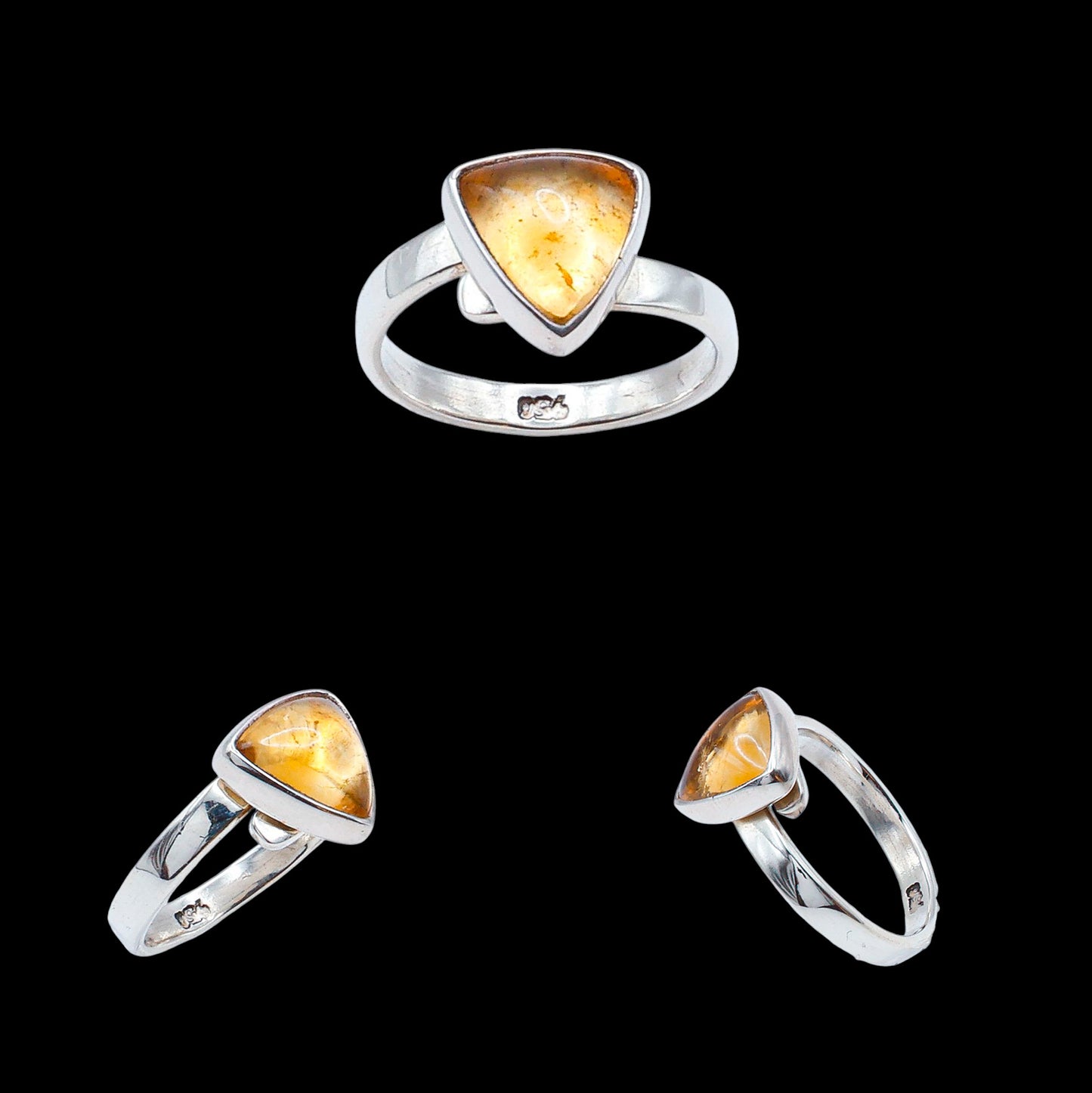 Anillo de Cuarzo Citrino