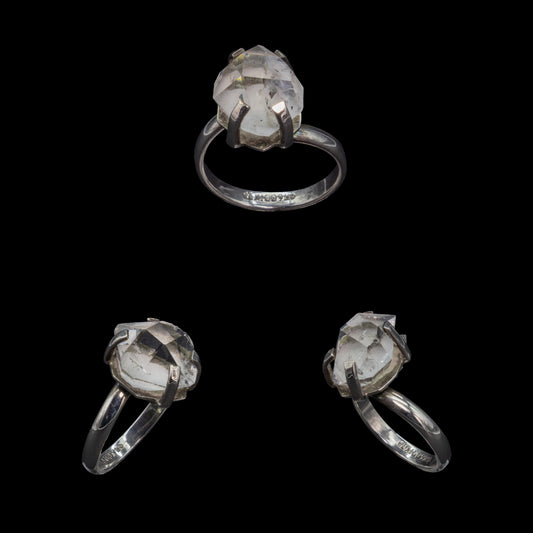 Anillo de Diamante Herkimer