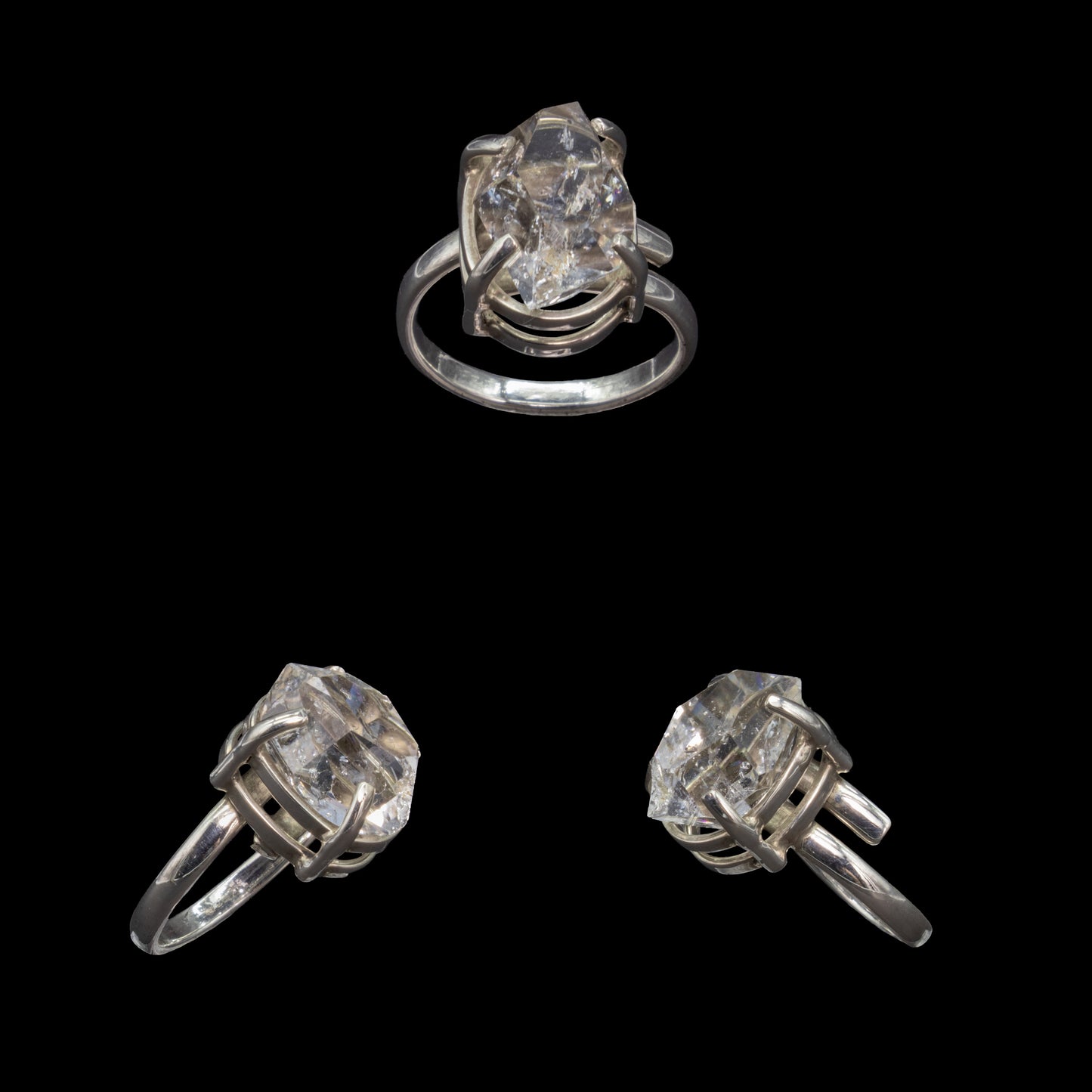 Anillo de Diamante Herkimer