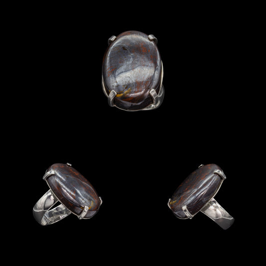 Anillo de Tiger Iron