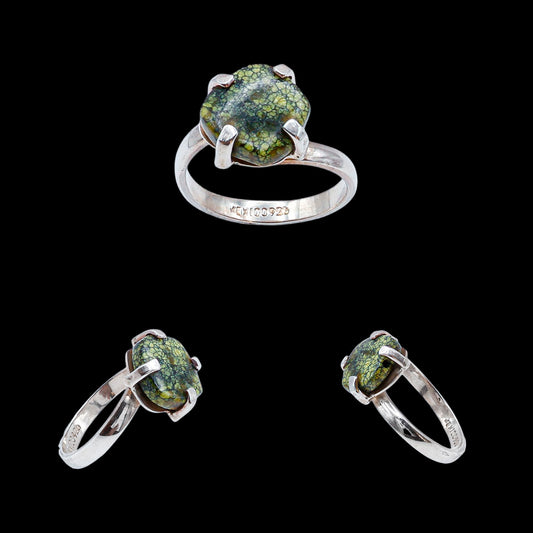 Anillo de Jaspe Jacaré