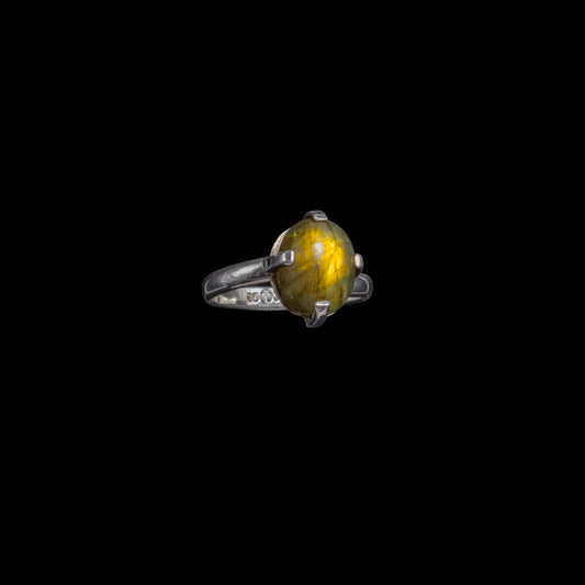 Anillo de Labradorita