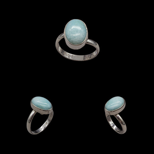 Anillo de Larimar