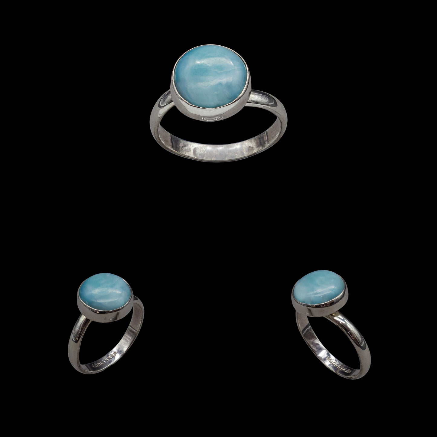 Anillo de Larimar
