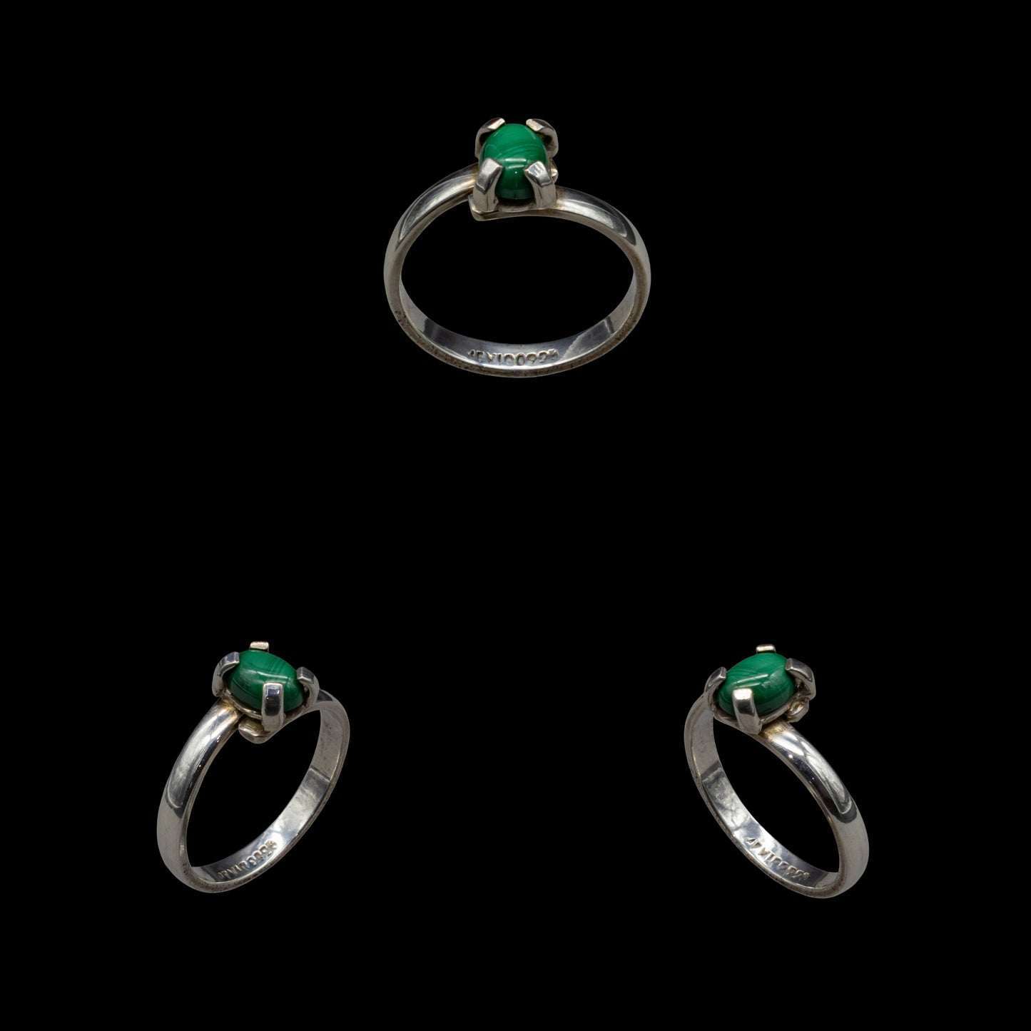 Anillo de Malaquita