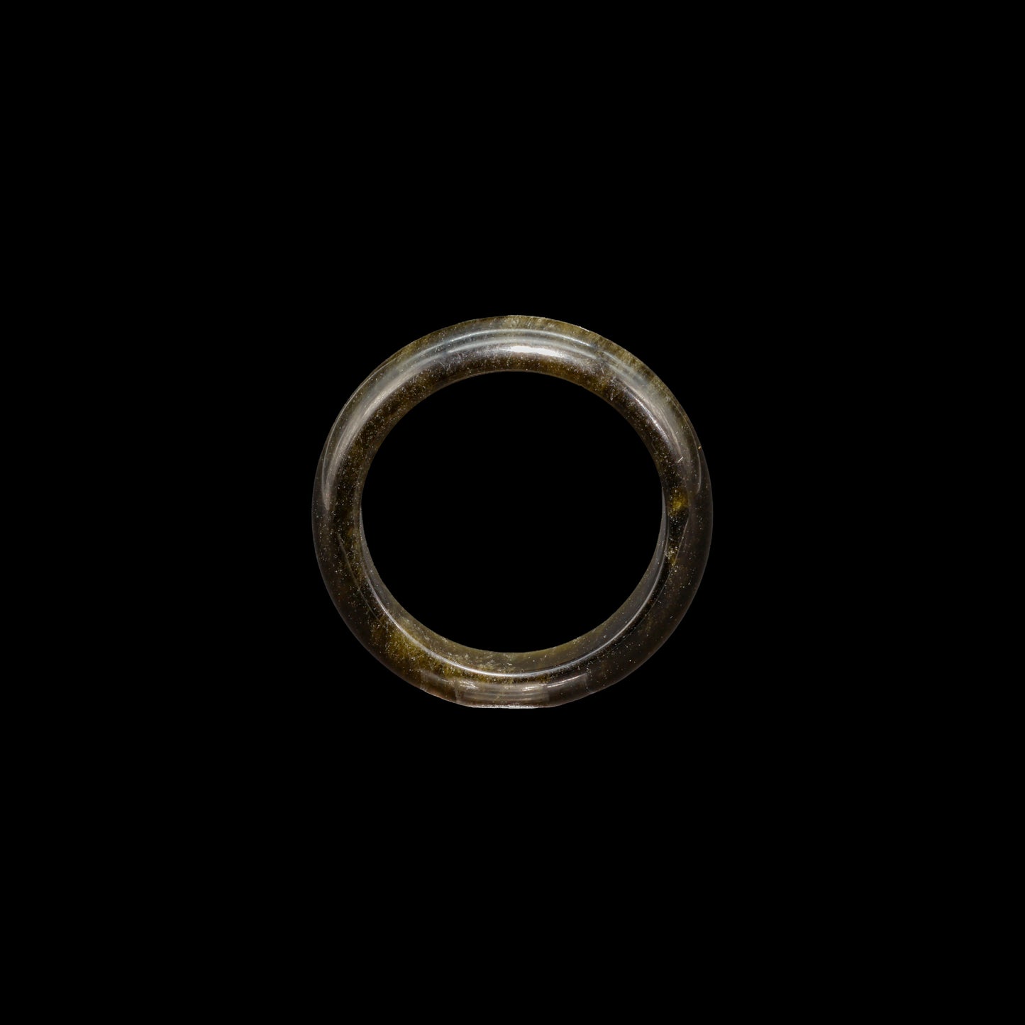 Anillo de Obsidiana Dorada