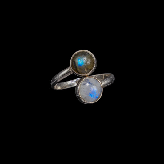 Anillo Doble Gema