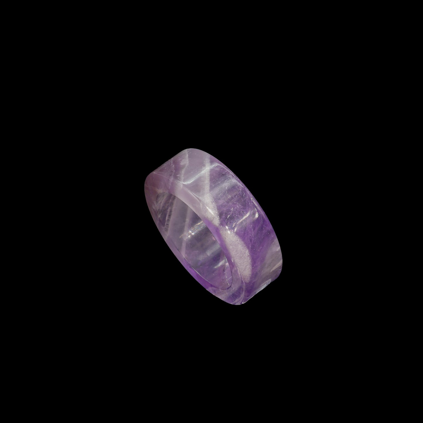 Anillo de Cuarzo Amatista