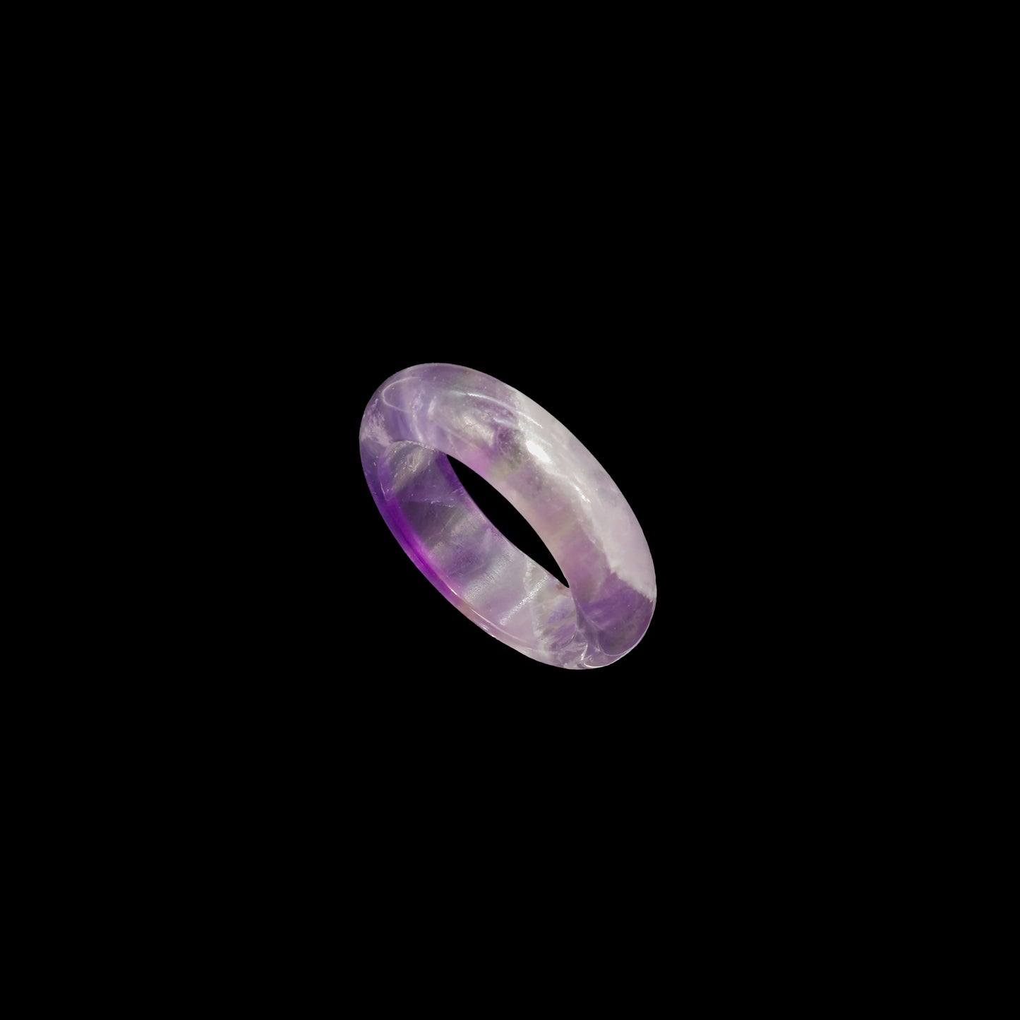Anillo de Cuarzo Amatista