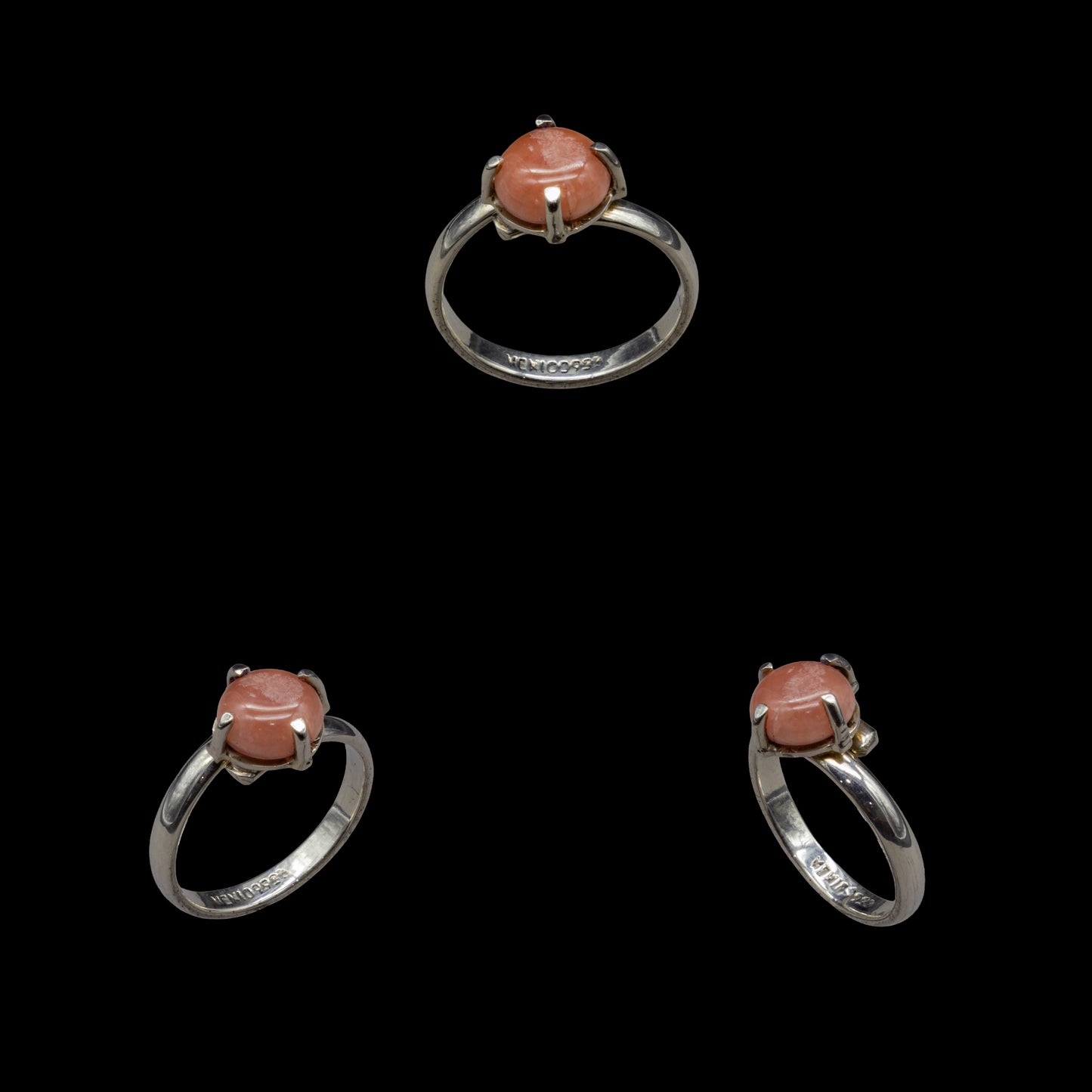 Anillo de Rodocrosita