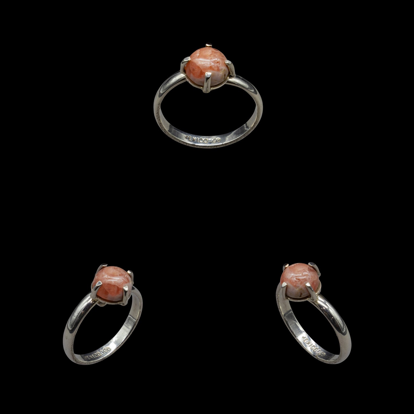 Anillo de Rodocrosita