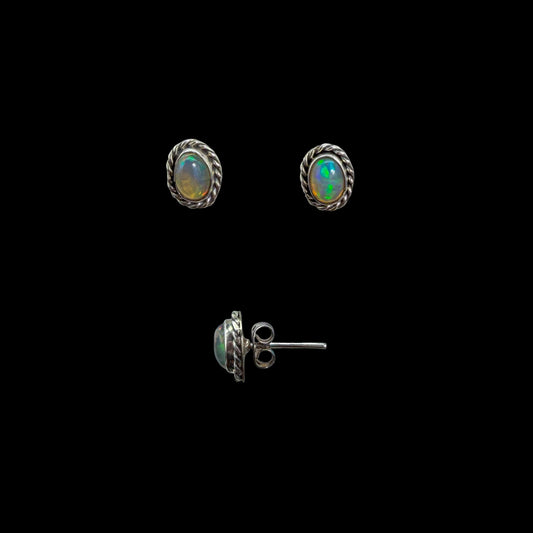 Aretes de Ópalo