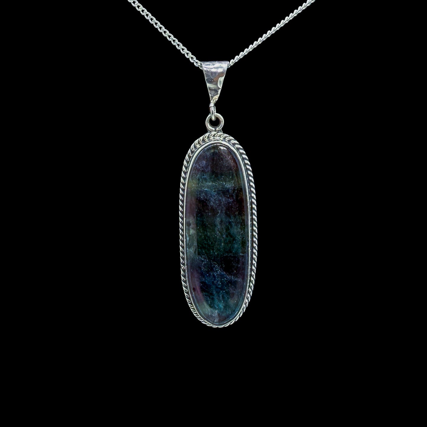 Dije de Fluorita Multicolor